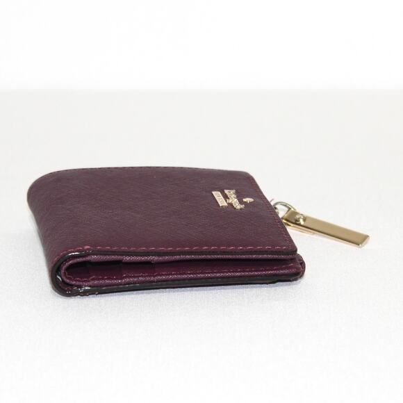 Kate Spade Cameron Street Adalyn Wallet Purple Maroon - Picture 3 of 6